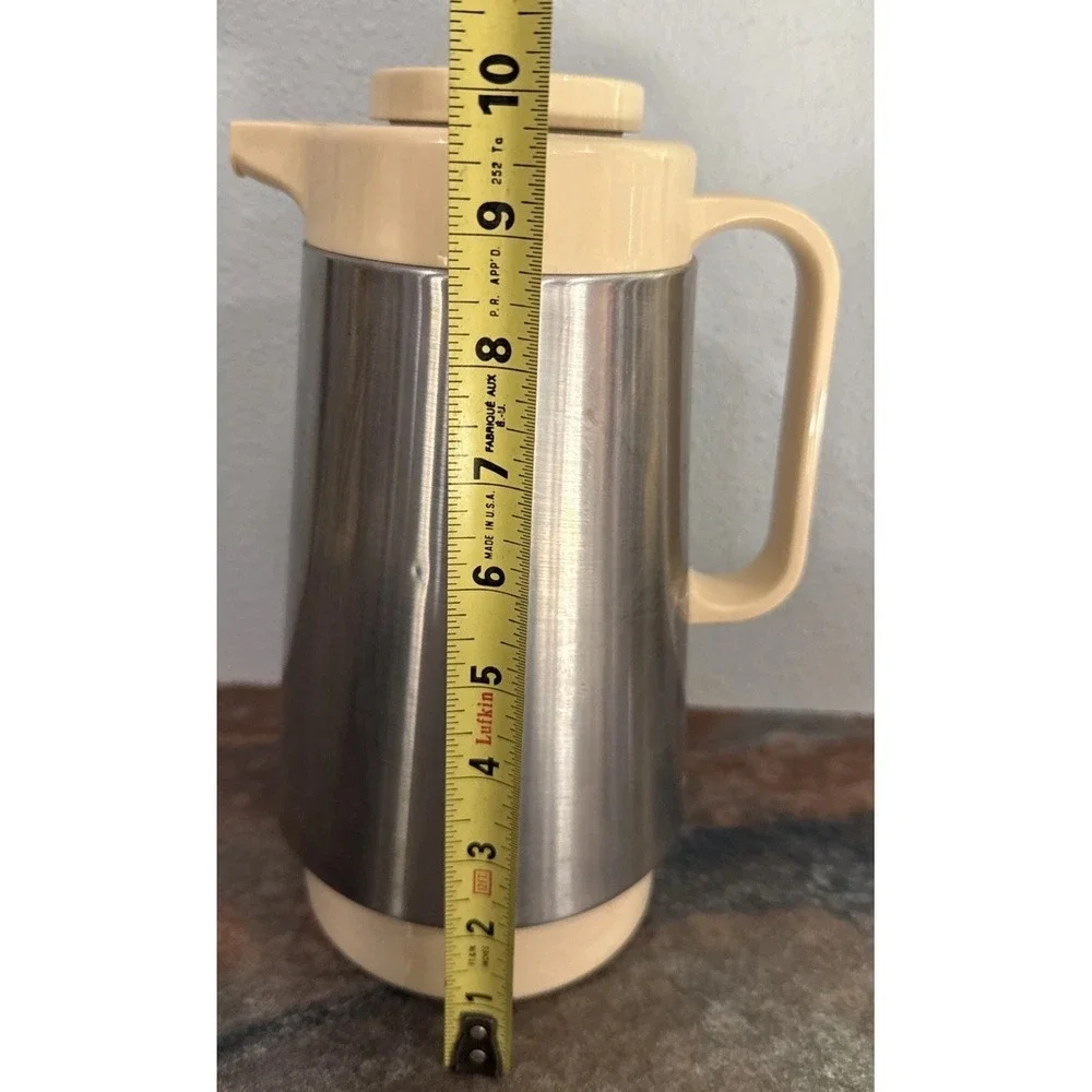Corning Thermique 1 Qt Thermal Server Coffee Carafe Cone Vintage 8030-2